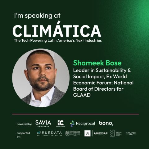 Climática speaker card