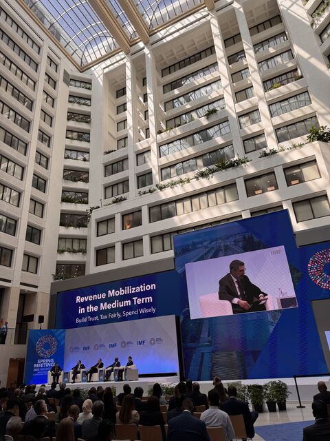 IMF and World Bank Spring Meetings session in Washington